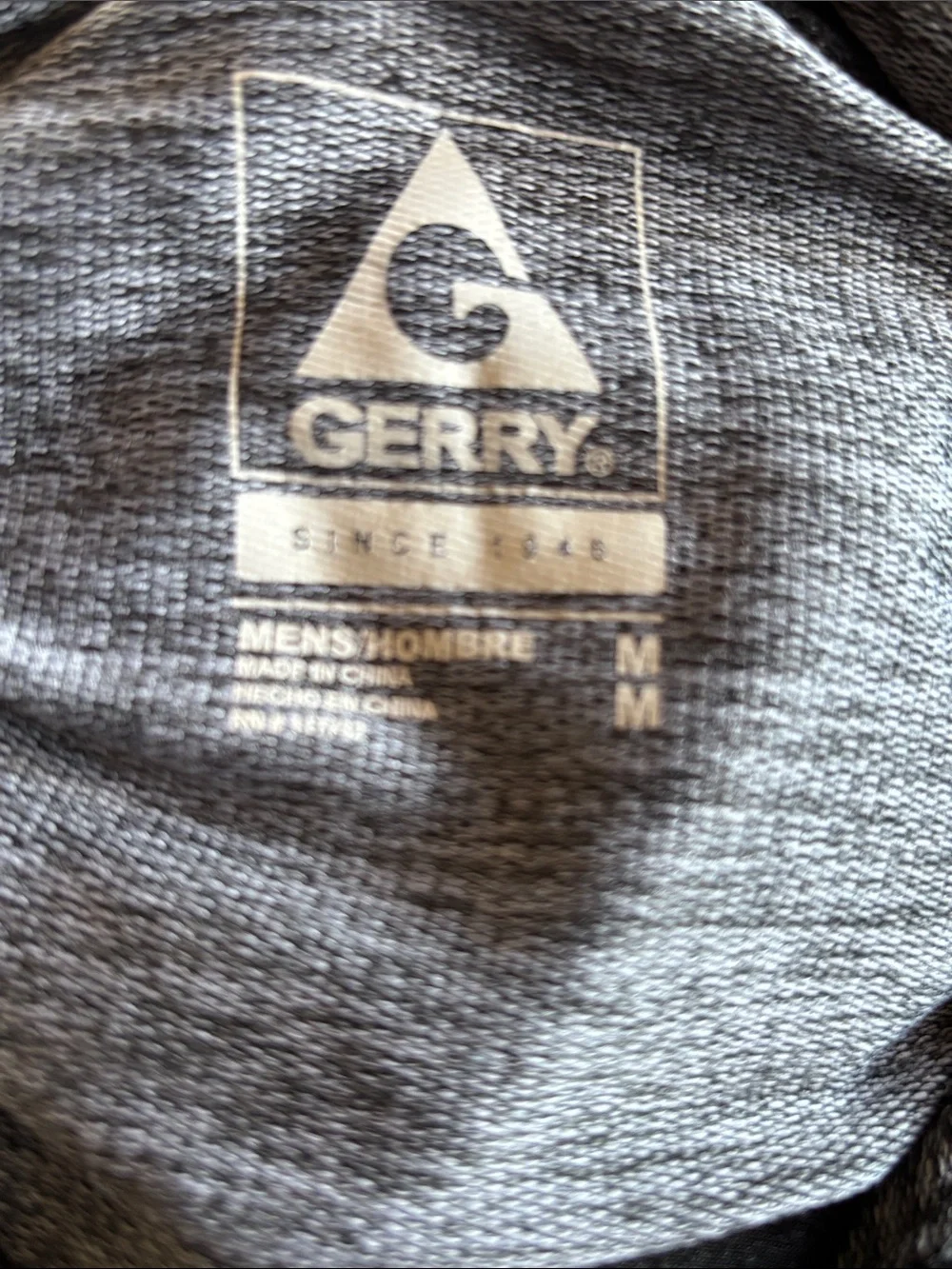 Gerry Men's Black Midweight Pullover Hoodie‎ Size M